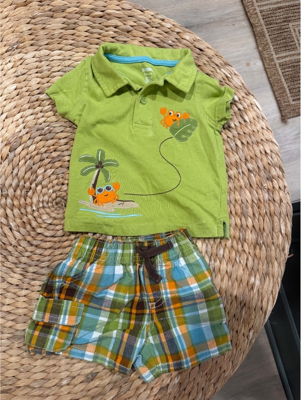 Gymboree Boys Crab Set